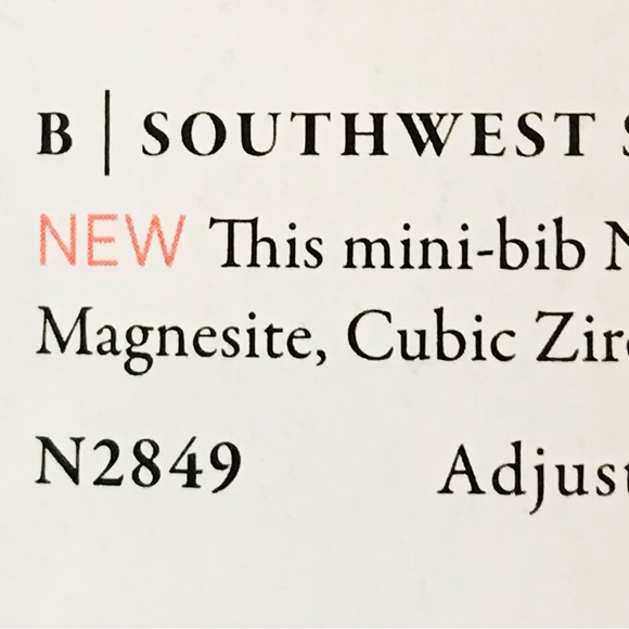 Silpada Sterling Silver Mini Bib Southwest Necklace - Picture 6 of 7